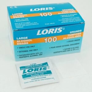 ALCOHOL SWABS (LORIS) 100s