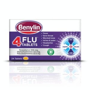 BENYLIN 4 FLU TABS 24`S