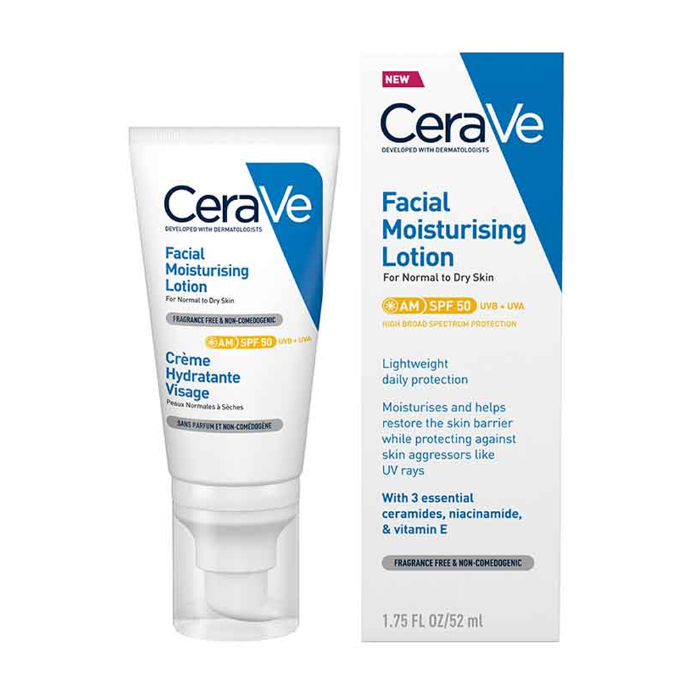 CERAVE AM FACIAL MOIST LOTION SPF50 52ML