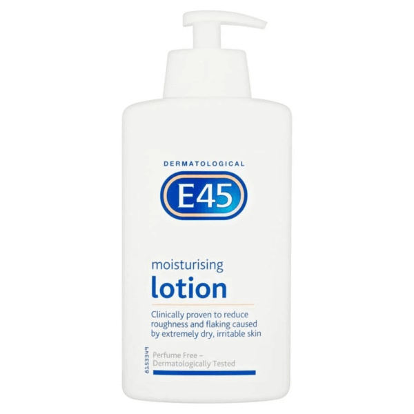 E45 MOISTURISING LOTION PUMP 500ML