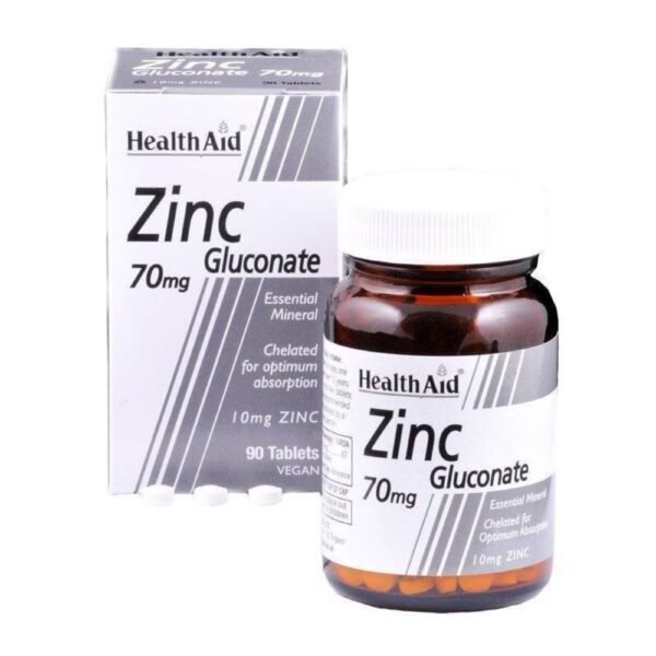 H/A ZINC GLUCONATE 70MG 90`S