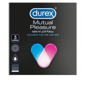 DUREX CONDOMS MUTUAL PLEASURE 3'S