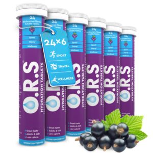 ORS EFF BLACKCURRANT TABLETS 24S