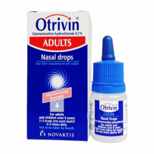 OTRIVIN ADULT DROPS  0.1%  10ML