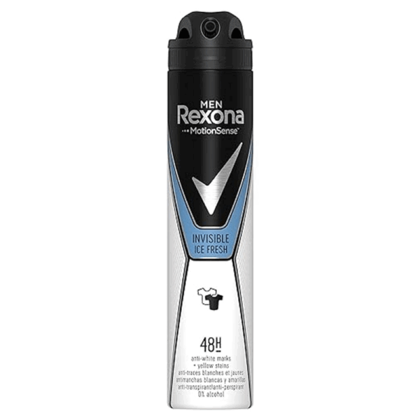 REXONA DEO SPRAY INVISIBLE ICE FRESH 200ML