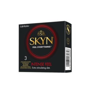 SKYN INTENSE FEEL DOTTED COMDOMS 3S