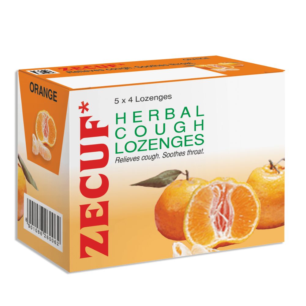 ZECUF HERBAL LOZENGES 20S ( ORANGE )